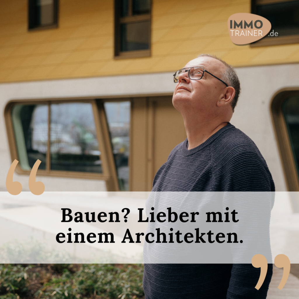 Erste Immobilie besser gemeinsam mit Architekten